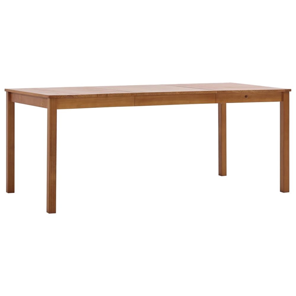 Vidaxl Jedálenský stôl, medovo hnedý 180x90x73 cm, borovicové drevo